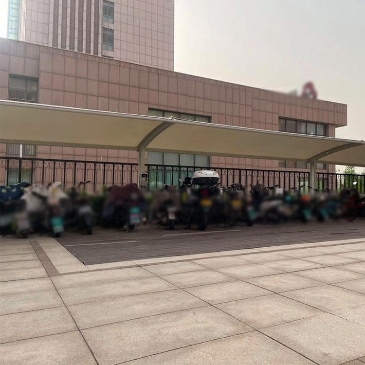 西双版纳膜结构电动车棚