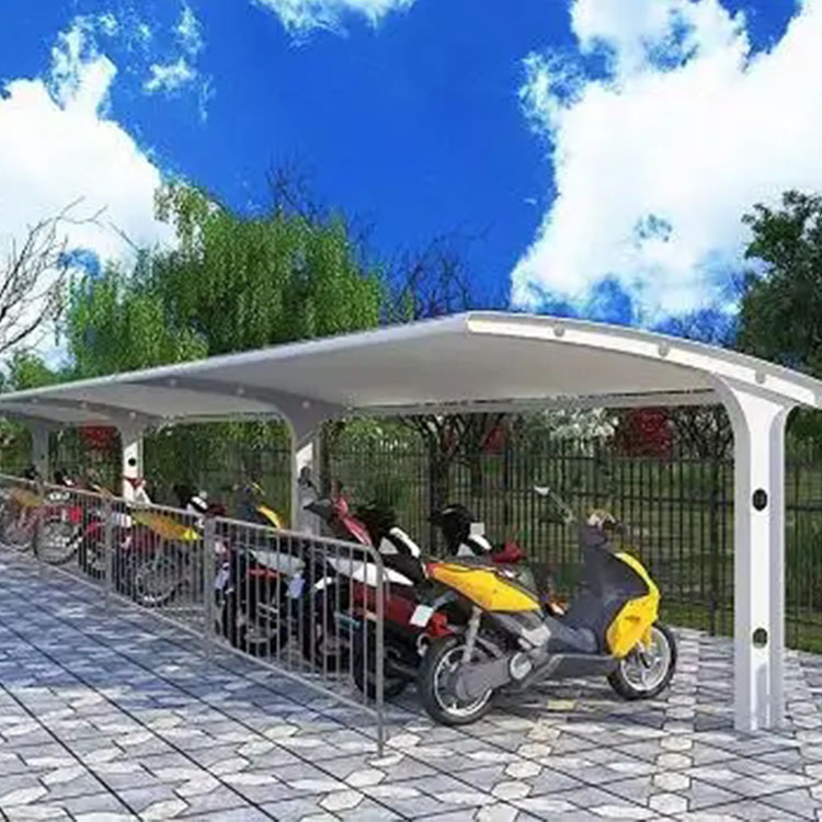 西双版纳膜结构电动车棚