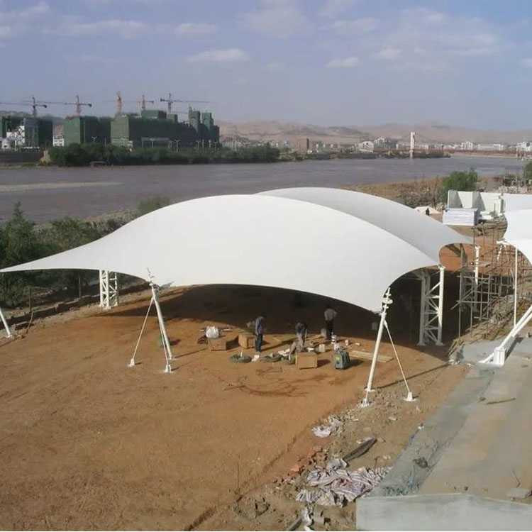 西双版纳膜结构汽车棚